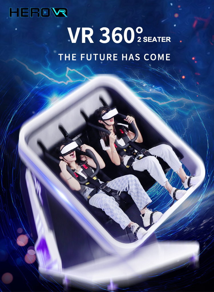 HEROVR VR Theme Park Rides Pendulum VR Motion Chair 9D VR Cinema ...