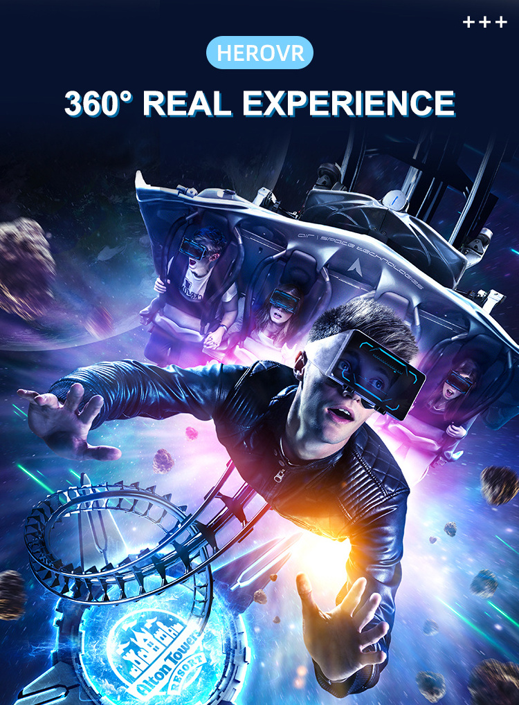 HEROVR VR Theme Park Rides Pendulum VR Motion Chair 9D VR Cinema ...