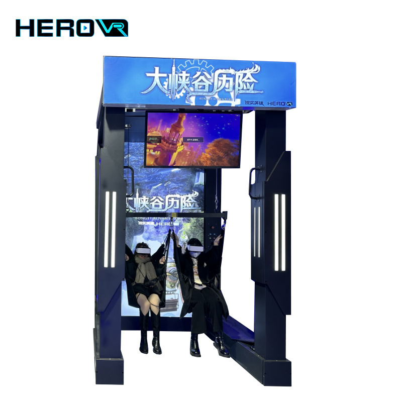 HEROVR  Vr Simulator Children Bungee Jumping Equipment With Zero Gravity Gaming Chair