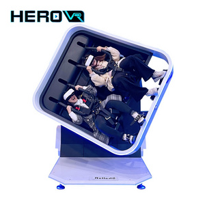 HEROVR VR Theme Park Rides Pendulum VR Motion Chair 9D VR Cinema Simulator