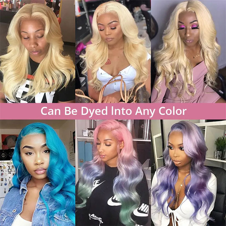 Wholesale 613 Full Lace Frontal Wig Human Hair Blonde 613 Ladies Hair Wig 13x4 13x6 Blonde Human Hair Wigs