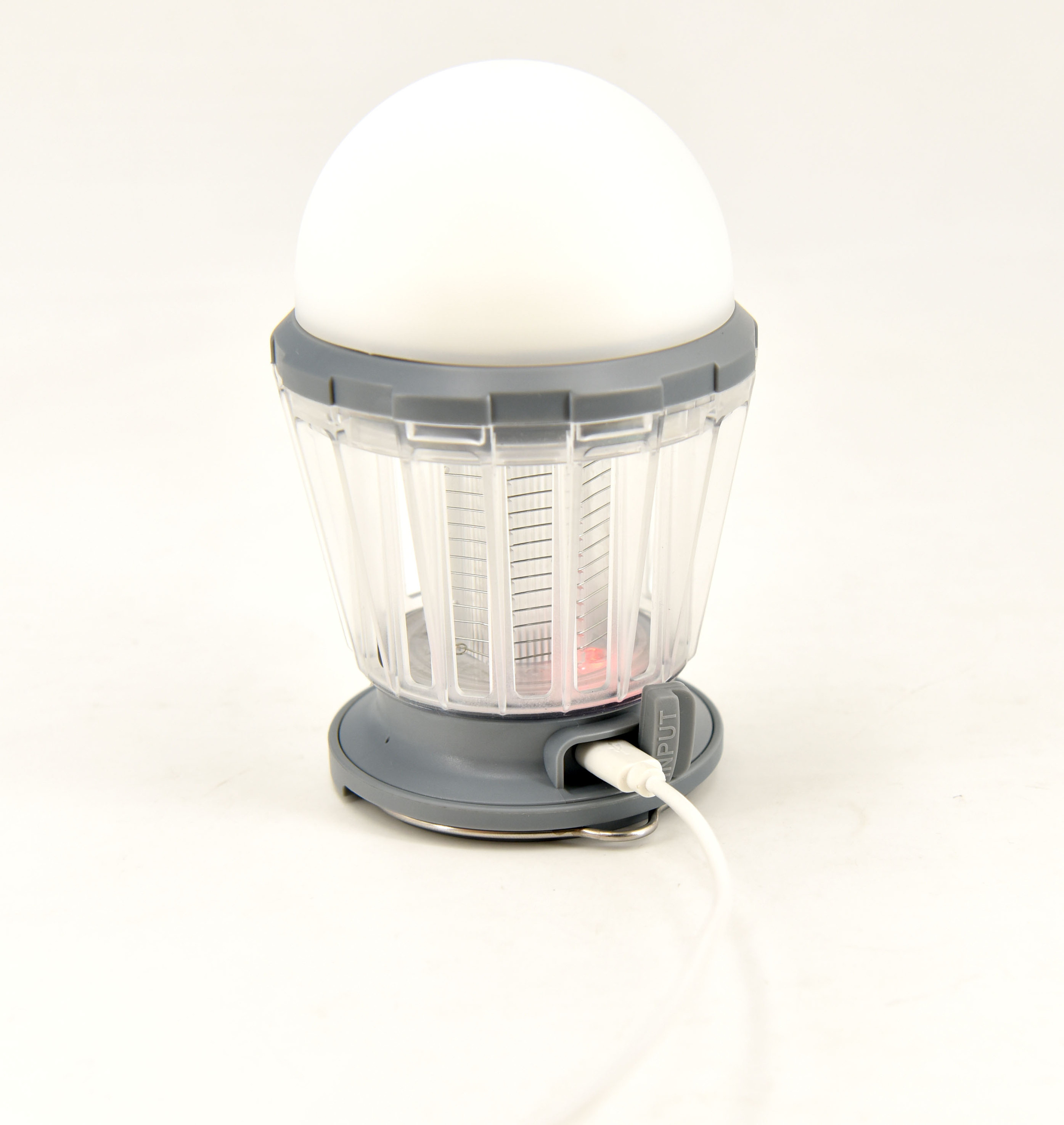 Solar Rechargeable Camping Lantern Mosquito Killer Lamp 2 in 1 Electric Shock UV Led Light Bug Zapper