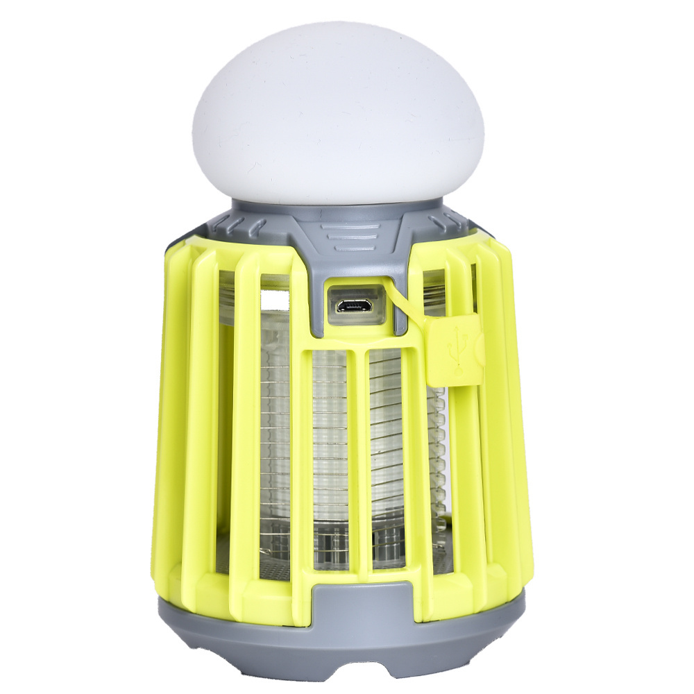 Hanging static dual-use mosquito killing lamp Micro USB Inpur Charging Bug Zapper Lantern Vacuum Trap Outdoor