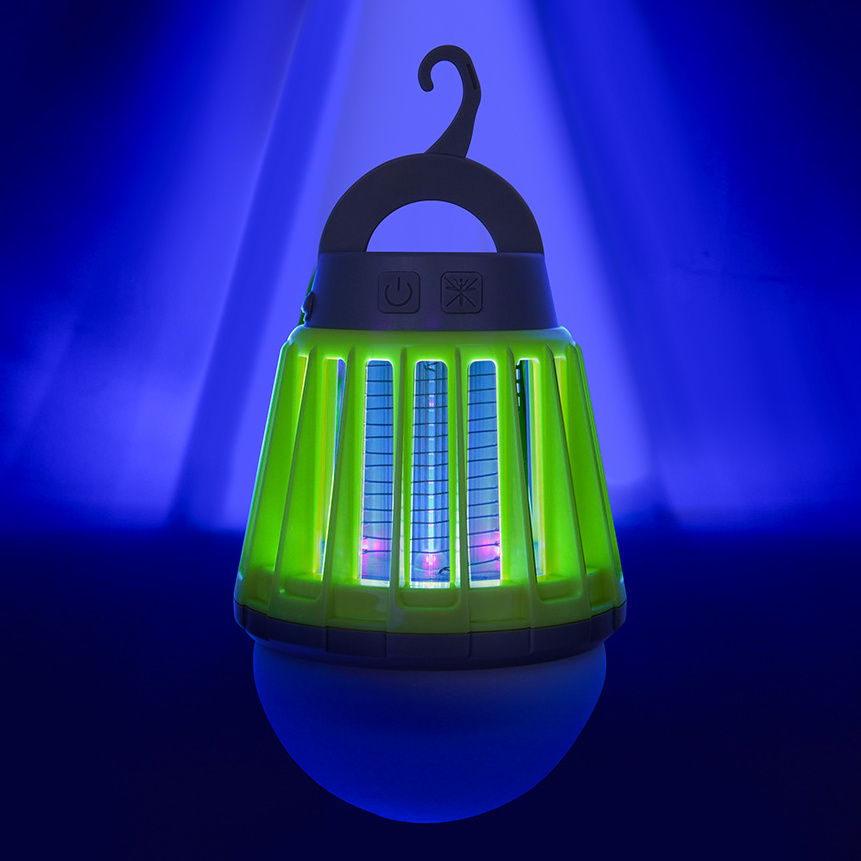 USB C Rechargeable Mosquito Killer Camping Light UV Mosquito Killer Lamp Efficient Bug Zapper Light