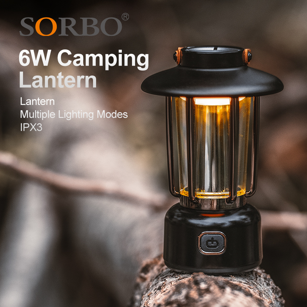 Outdoor essentials lantern portable atmosphere camping lamp retro light LED Camping lantern