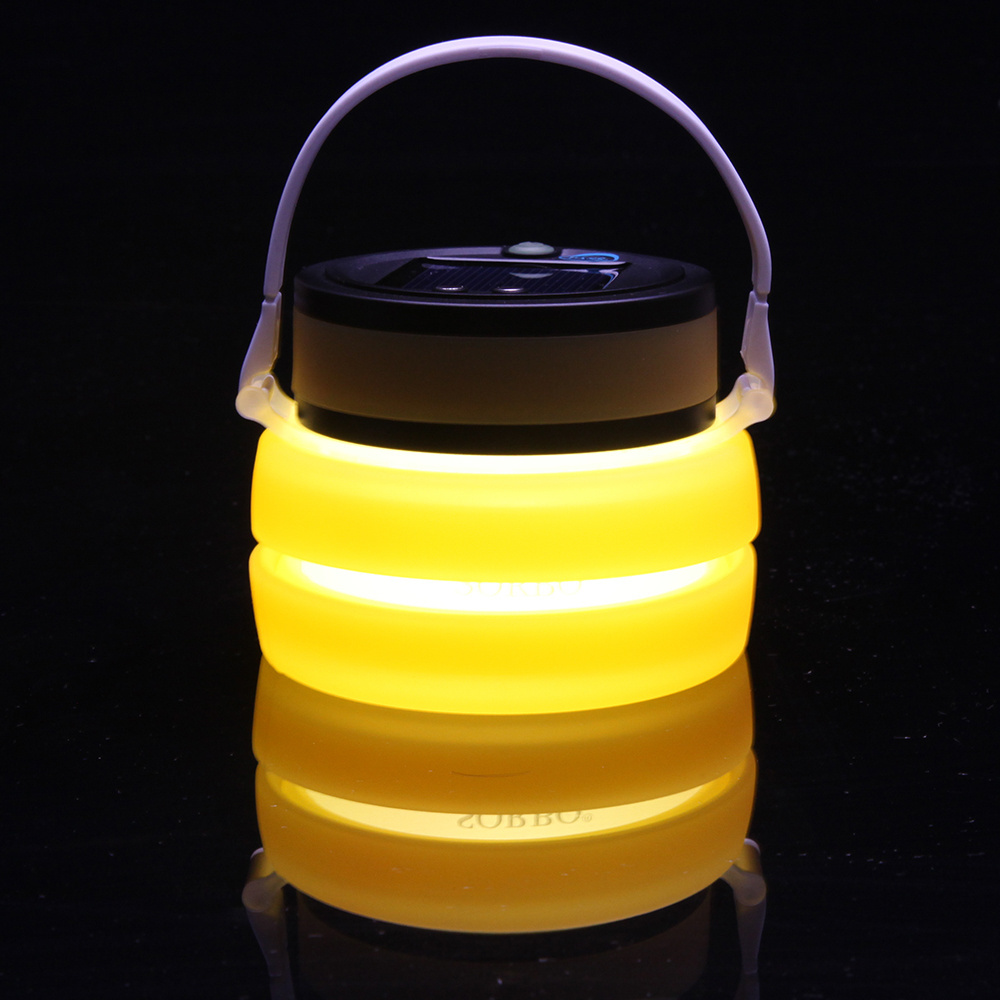 telescopic LED camping lamp universal magnet camping led solar bottle lanterns led camping light