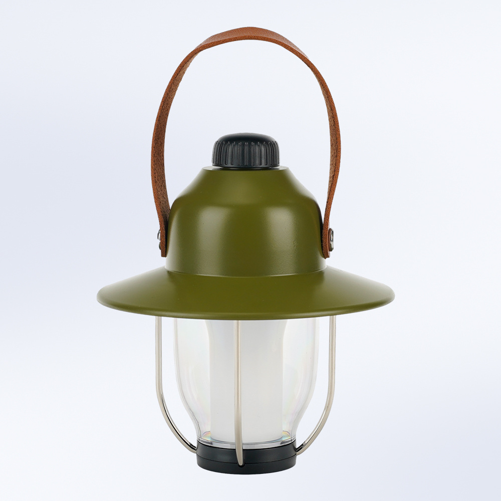 Stepless Dimming Rechargeable Outdoor LED Lantern Camping Mini Pocket Retro Small Vintage Light