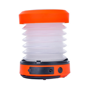 mini hand crank led telescopic design handheld camping light camping lantern portable