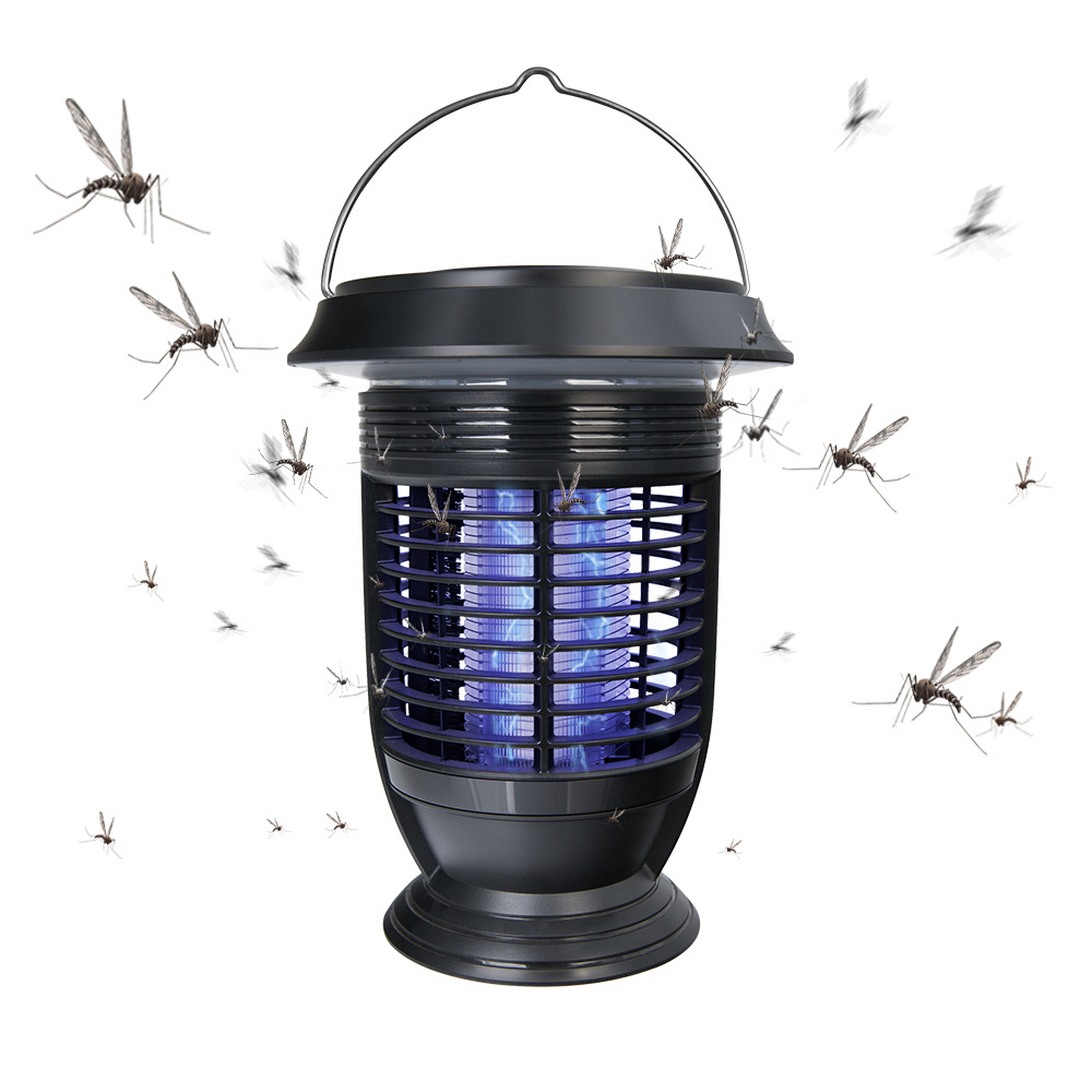 solar insect killer lamp bug zapper 2 in 1 rechargeable electric solar mosquito killer