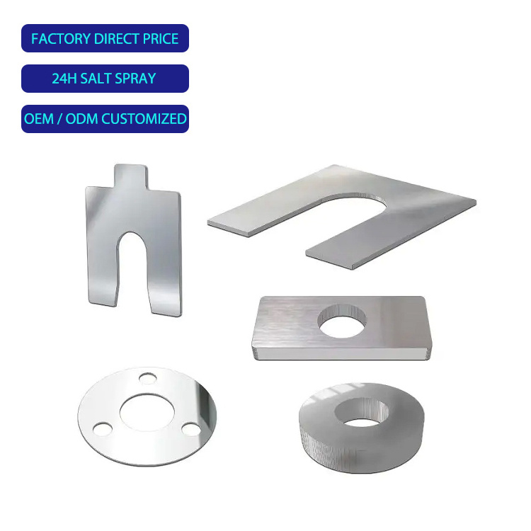 High Precision Custom Various Sizes Shock Flat Gasket Shim Plate Stainless Steel