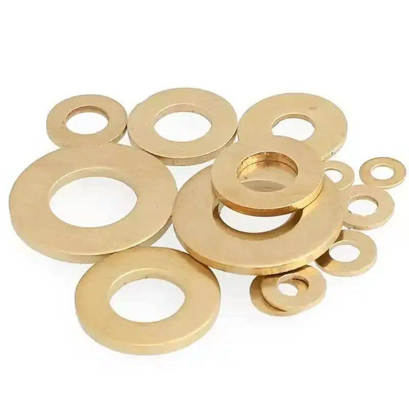 Custom Hot Sale Screw Extra Large Thickened Flat Gaskets Gb Polishing Metal Washers 304 Stainless Steel Flat Pad Ring Gasket