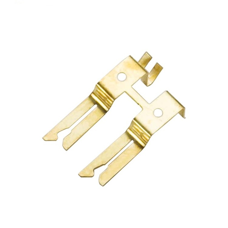 Flat metal spring clips spring steel clip brass pipe clip