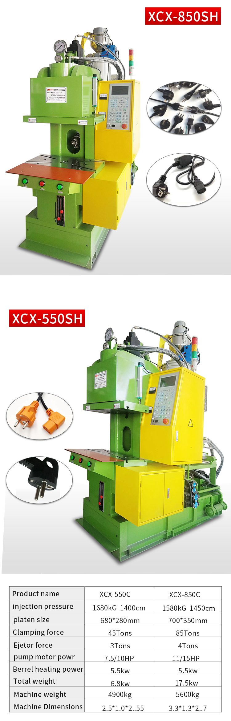 250 High Speed Injection Molding Machine Small Vertical PVC Wire Plug Overmolding Injection Molding Machine