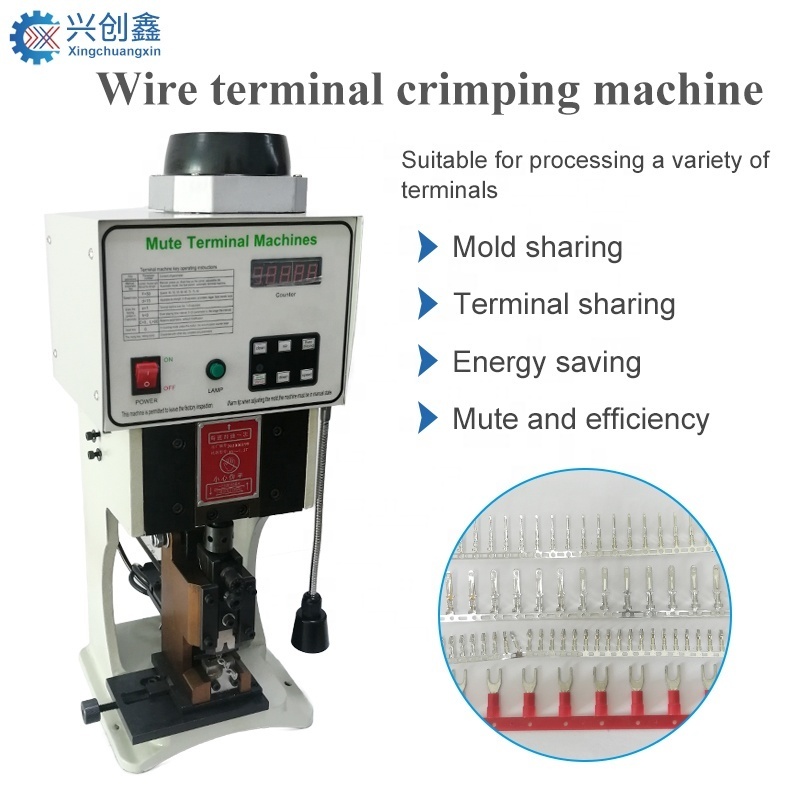 Semi-Automatic Wire Terminal Crimping Machine Electrical Terminal Crimper