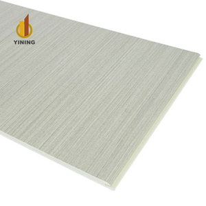 YINING Sleek Wood Plank WPC Solid Shiplap Wood Cladding Wooden Grain PVC Wall Panels Wall Covering Decor Panel Indoor decor