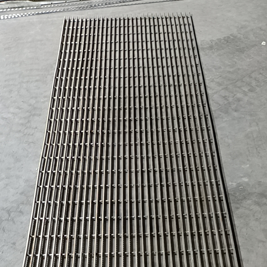 304 stainless steel serrated bar floor grating