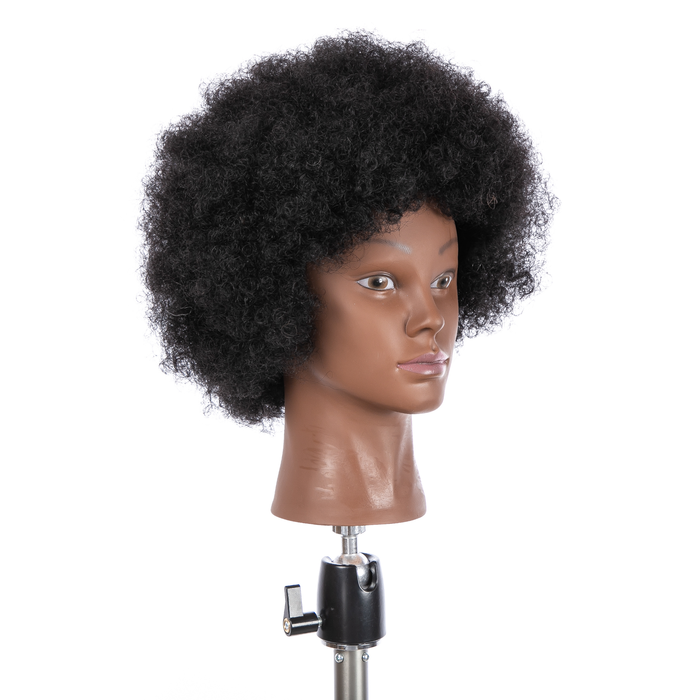 Cosmetology Real Human Hair Salon Practice Hairdresser Training Head Mannequin Dummy Doll Mannequin Head