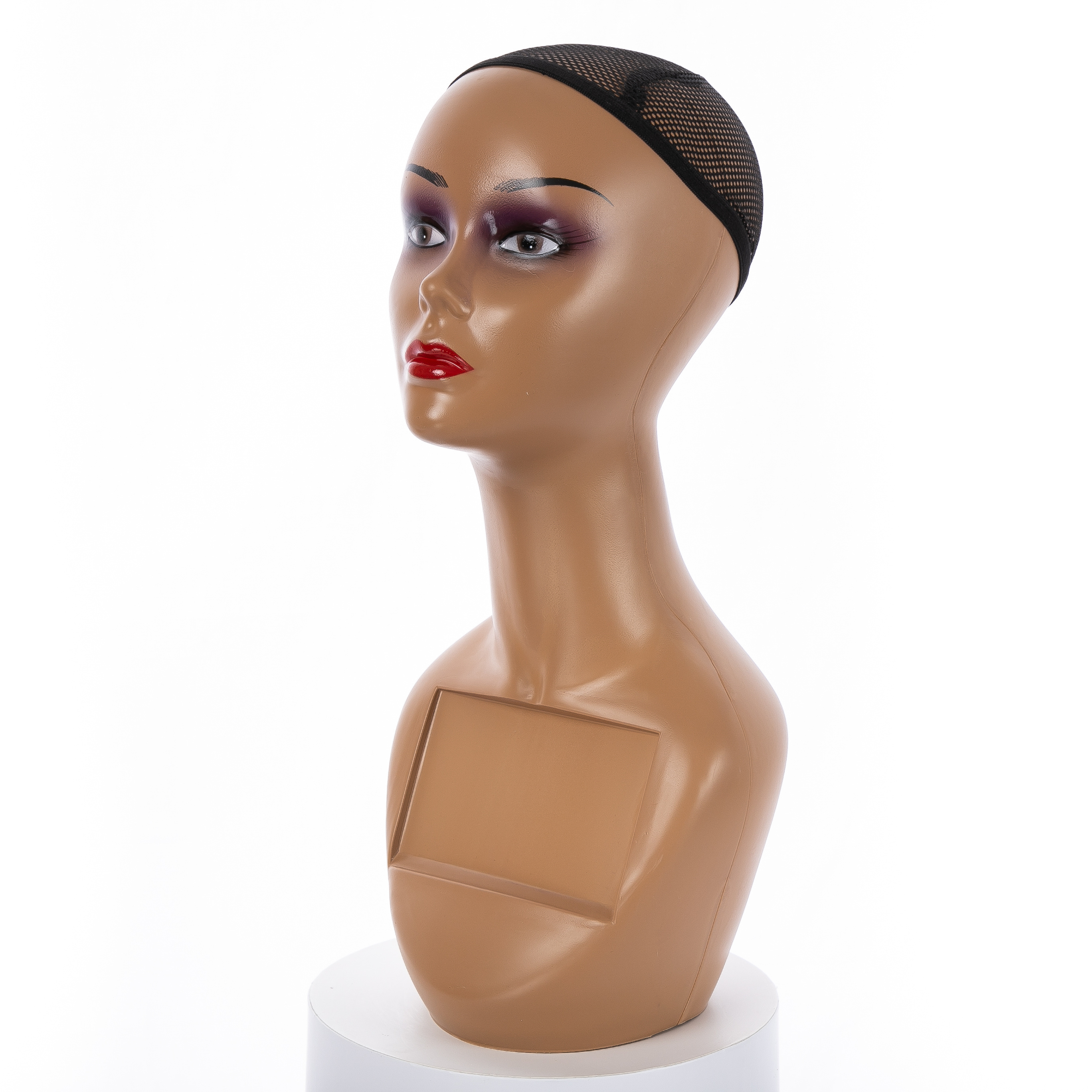 Cheap mannequin head Female make up jewelry display wig human hair  mannequin heads for wigs