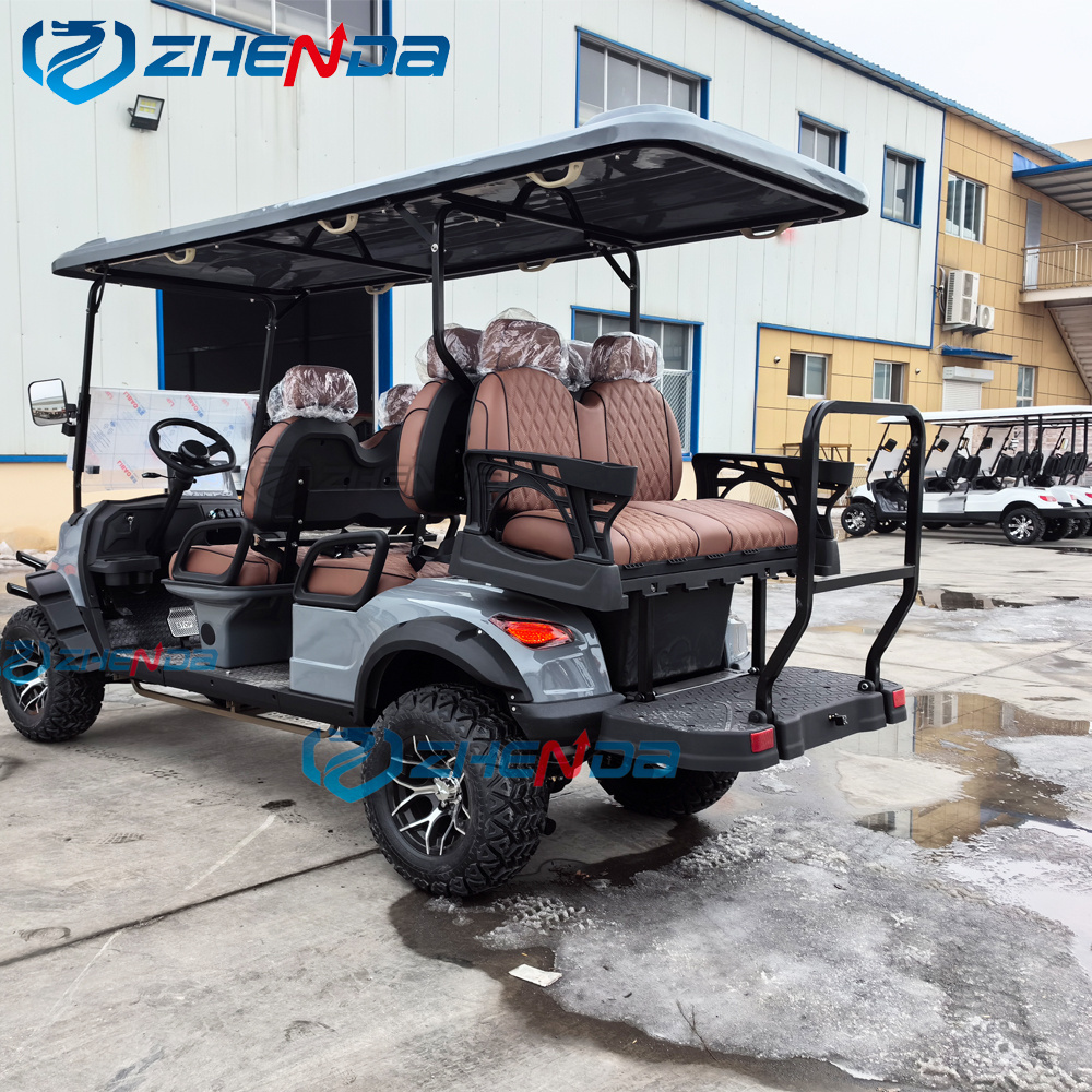 Street Legal 48V 72V Lithium Battery Karts Car Buggy 4 Seater Electric off road golf cart