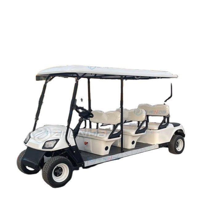 Wonderful design sightseeing golf cart with canopy classic electric golf cart  for sale