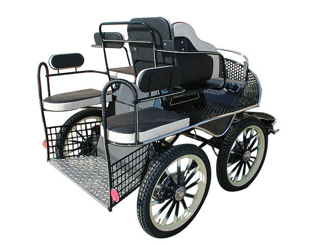 Caleches  horse drawn carriage/horse wagonVisiting Marathon Horse Carriage for sale/Black horse cart ZD-PM05