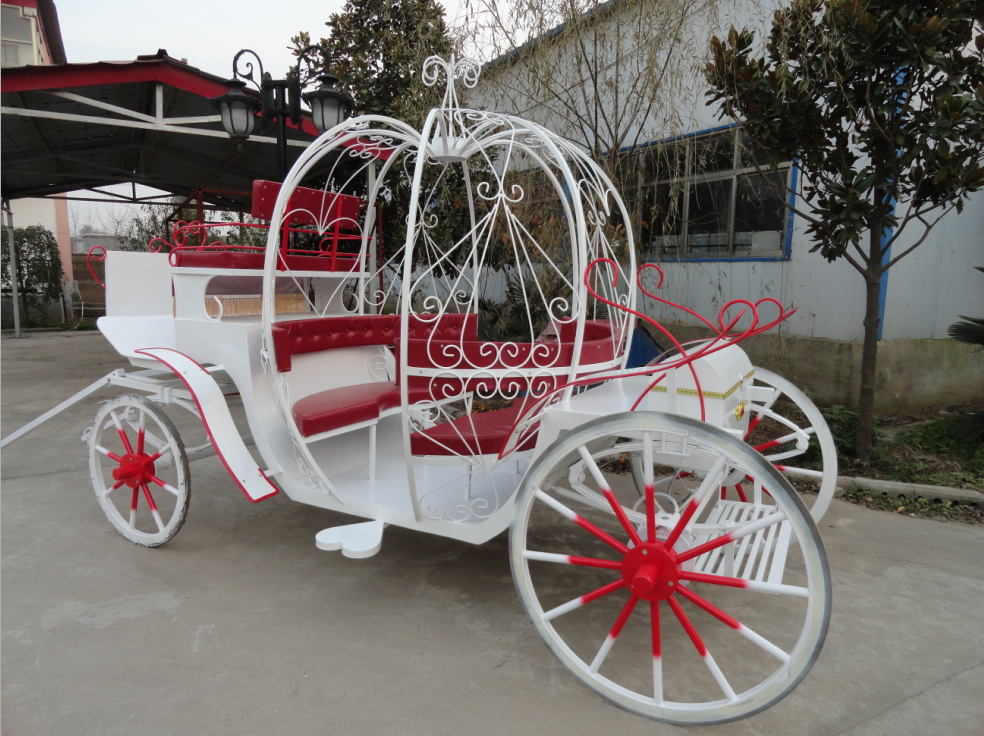 European Royal Family Horse Carriage Electric Cinderella Children Garden Horse Cart Princess Carriage/Horse Carriage {ZD-PC17}