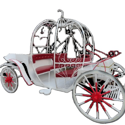 European Royal Family Horse Carriage Electric Cinderella Children Garden Horse Cart Princess Carriage/Horse Carriage {ZD-PC17}