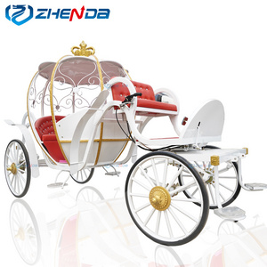 Hot selling European style wedding horse carriage for sale\China Suppliers Power Wheels Horse Carriage\Horse Carriage Wheels for