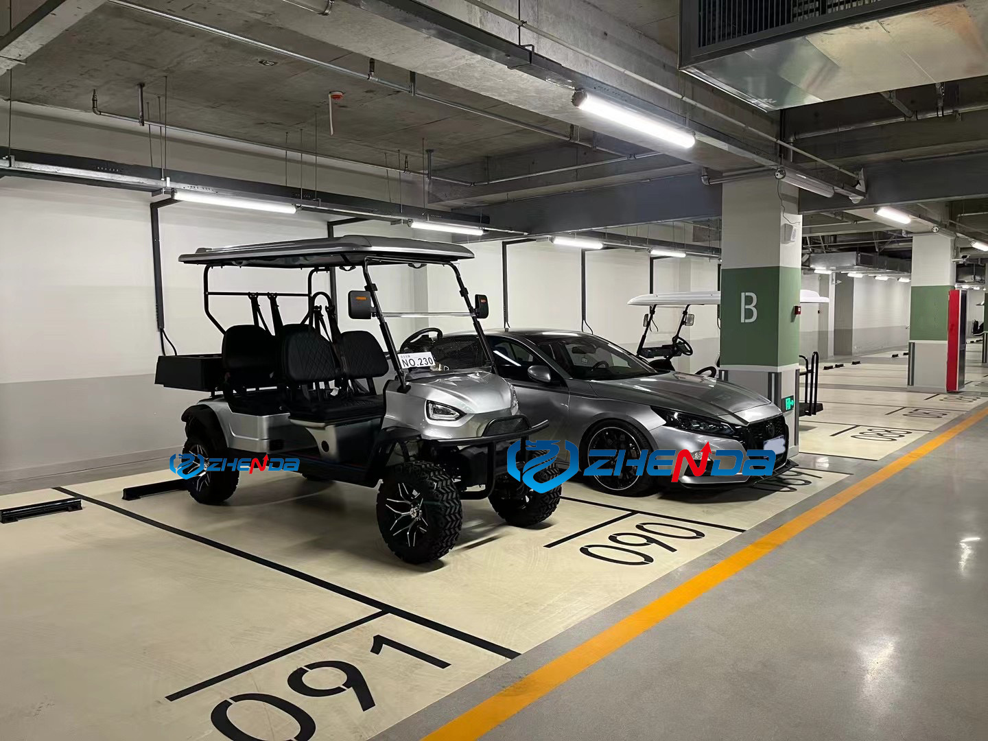 Chinese 60v Electric Golf Cart 4 Seater Lithium Off Road Golf Car electric off road buggy