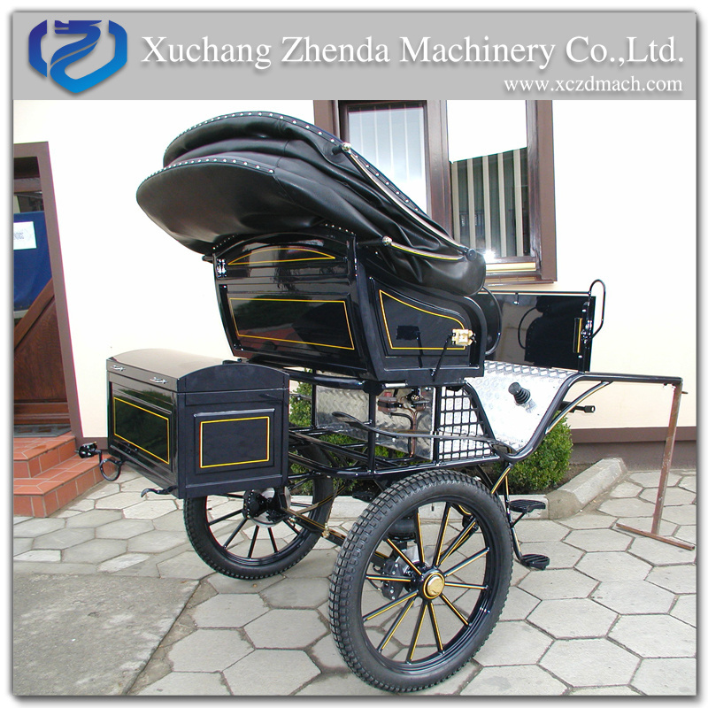 Flat Seat Two Wheel Marathon Horse Cart/High Quality Pony Cart/Used Horse Carts{ZD-P02}