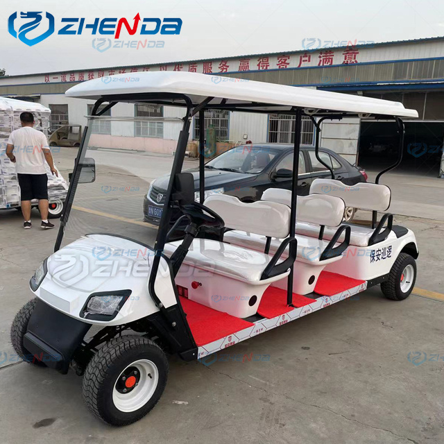 Wonderful design sightseeing golf cart with canopy classic electric golf cart  for sale