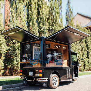 Mobile Food Cart Fully Equipped Scooter Coffee Beer Bar Mobile Trailer