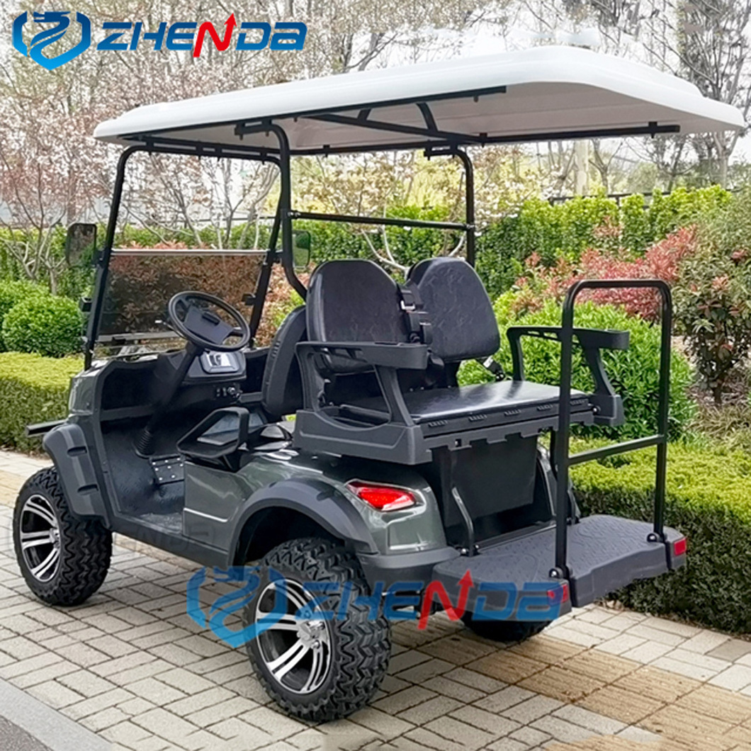 Hot selling electric golf car 4 seater golf cart buggy 4x4 price electric cars made in china