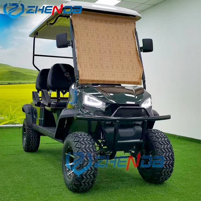 Wholesale Brand New 4 wheel Golf Cart Utility Vehicle 4 Seater Electric Club Car Golf Cart for sale