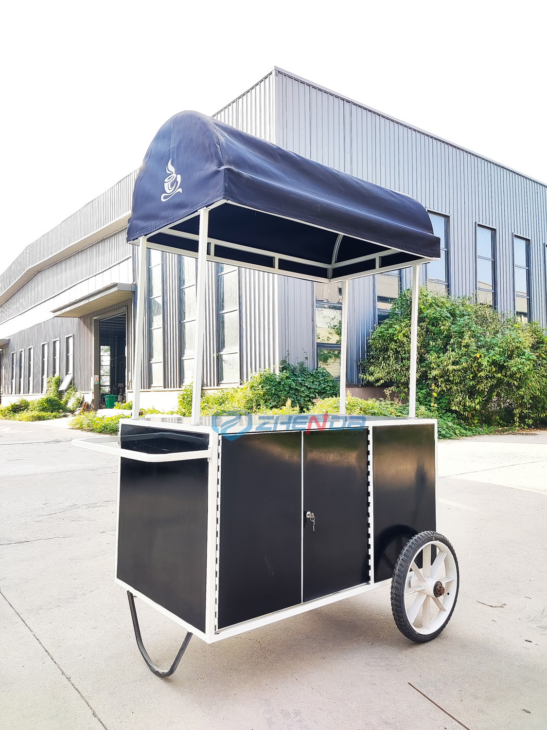 High Quality food cart stall mobile hot dog cart mini Ice Cream Bike Trailer fast food truck for sale