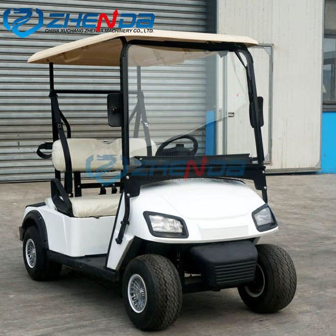 Europe Hot Selling 2 Seats Large Battery Electric Off-Road Golf Cart Specially Used Golf Cart For Resort Golf Course