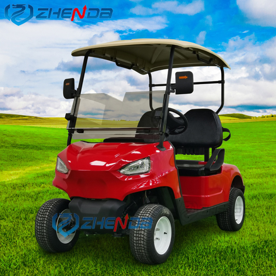 Electric Golf Carts With Professional Instrument 2 Seater Off Road Battery Golf Cart/Golf Buggy Chassis