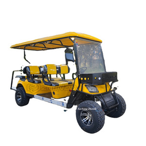 Luxury Electric Car DC motors Factory Provide Low Speed club vehicle Electric Cart electric Commercial Golf buggy With CE