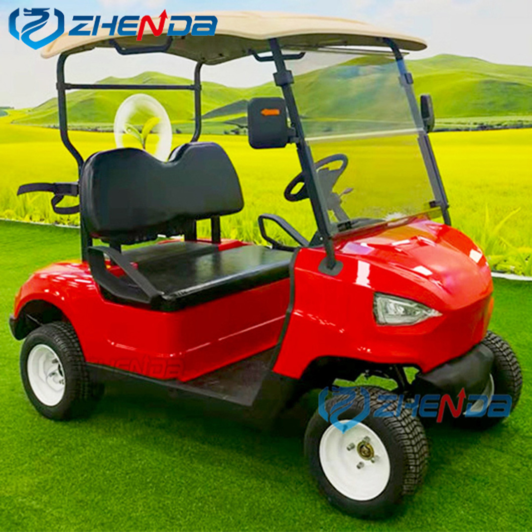 Electric Golf Carts With Professional Instrument 2 Seater Off Road Battery Golf Cart/Golf Buggy Chassis