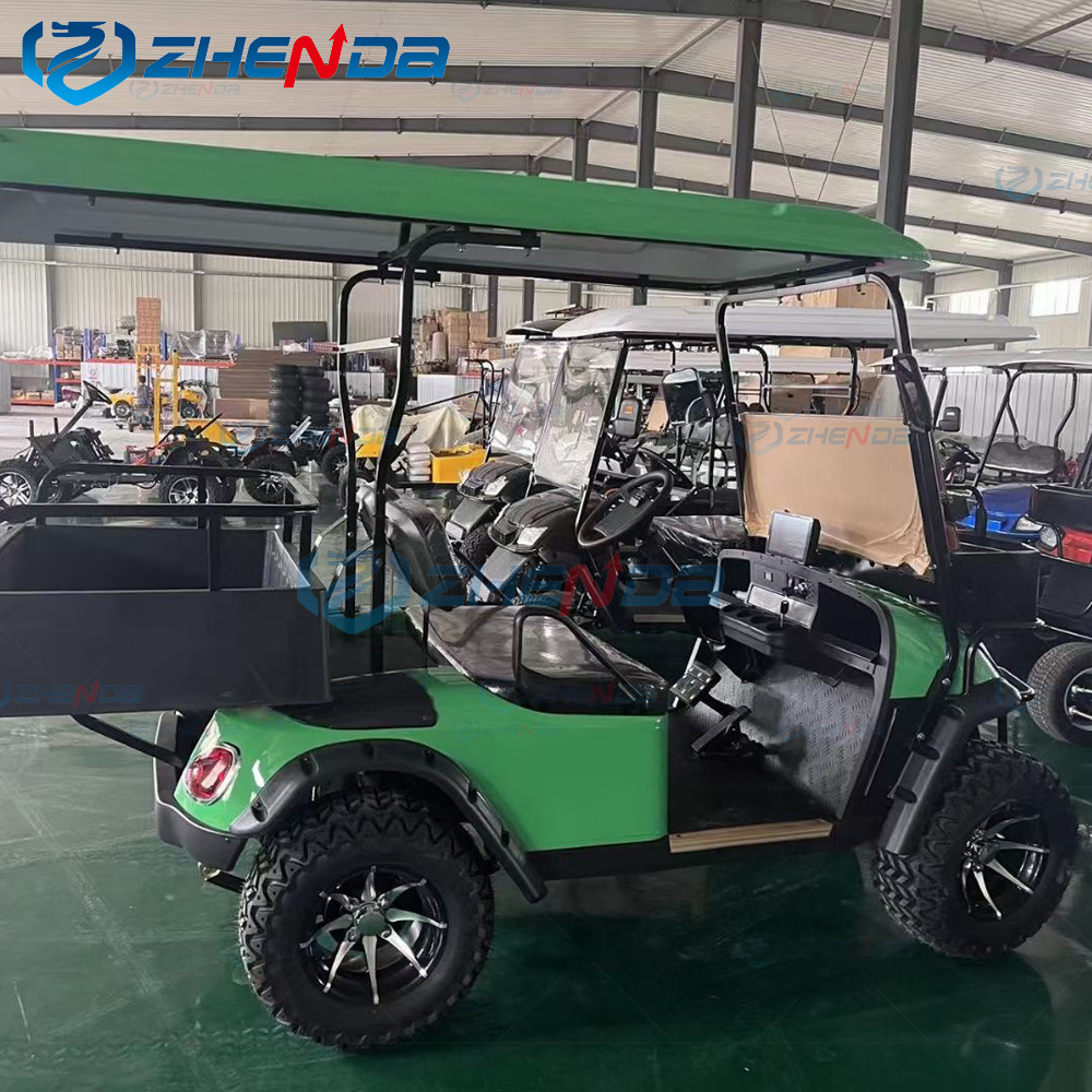 CE Approved Luxury 2 passenger 2 seater club buggy electric golf carts electric mobility scooter golf shuttle car