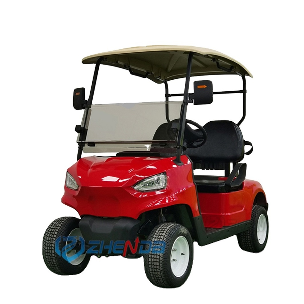 Electric Golf Carts With Professional Instrument 2 Seater Off Road Battery Golf Cart/Golf Buggy Chassis