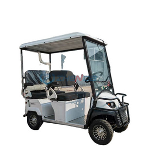 Customized luxury  4 seater electric golf cart utility buggy food golf vehicle passenger carts for sale