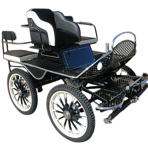 Caleches  horse drawn carriage/horse wagonVisiting Marathon Horse Carriage for sale/Black horse cart ZD-PM05