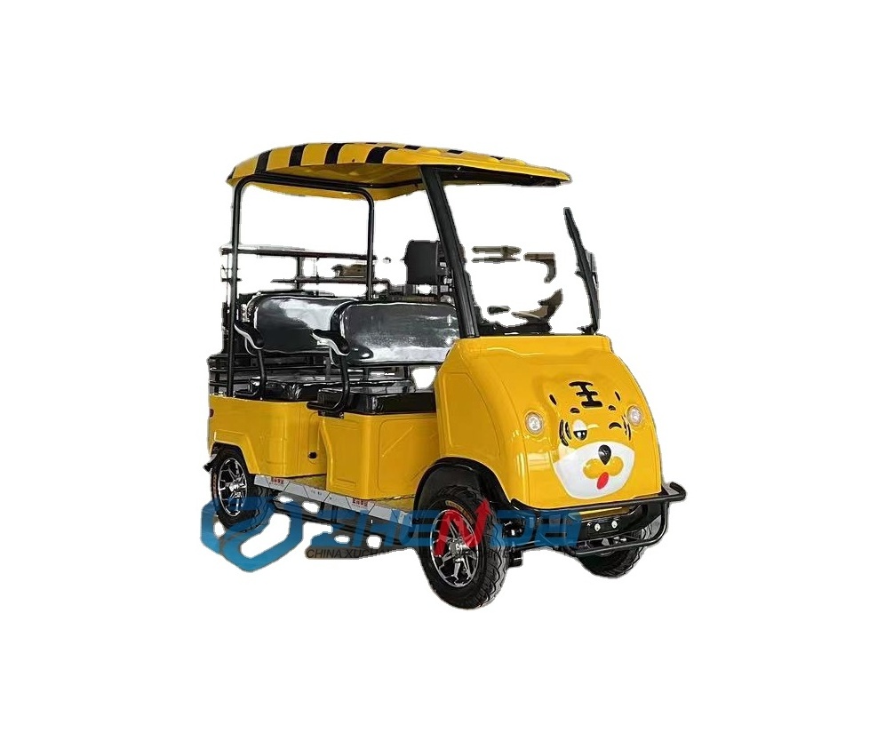 Perfect cheap 4 wheel Golf Cart Utility Vehicle 6 Seater Electric Club Car Golf Cart for sale