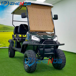 New Arrival 4 Wheels Golf Cart Electric Scooter Custom Folding Electric Car Wholesale Club Car Golf Cart With Off Road Tires