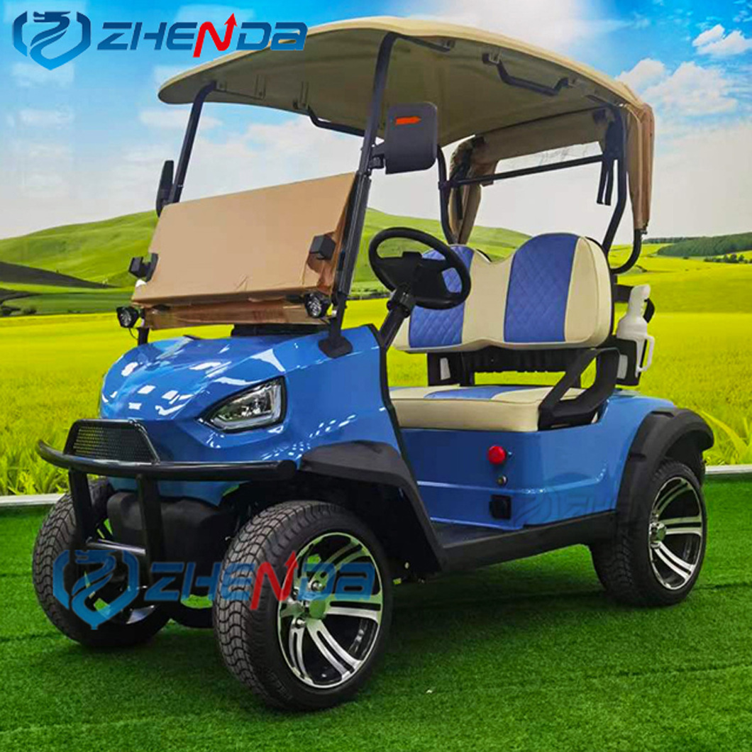 Cheap Chinese 6 Seater 72 Volt Electric Limo Club Car Golf Cart Best selling electric go kart