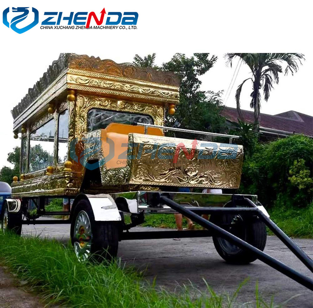 Unique new design modern horse drawn hearse/coffin electric hearse for sale