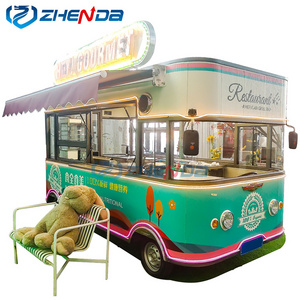 High quality mobile ice cream cart coffee shop/electric cart enclosed trailer