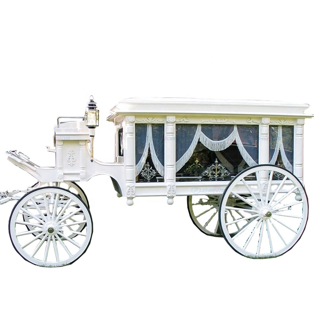 Hot sale customizable latest horse drawn hearse / high quality electric hearse for sale