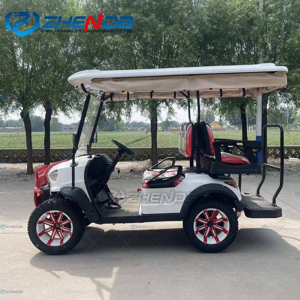 Rugged and wear-resistant off-road golf carts support custom styles and colors of golf carts